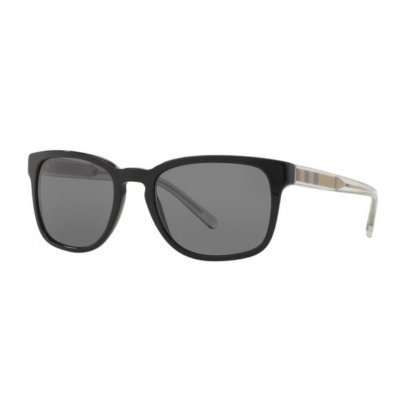 Burberry Black B 4222 Classic Polarized Sunglasses with Black Case - Picture 1 of 16